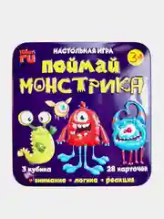 Игра настольная Десятое королевство "Поймай монстрика", жестяная коробка