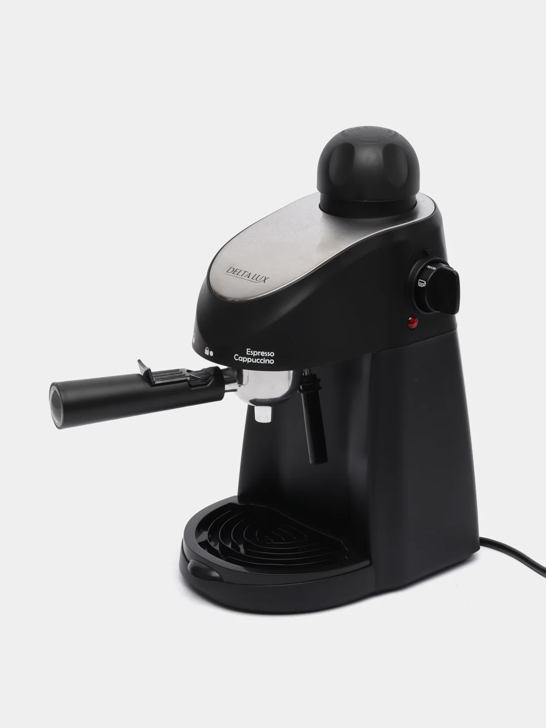 Кофеварка DELTA LUX DL-8150К рожковая черная