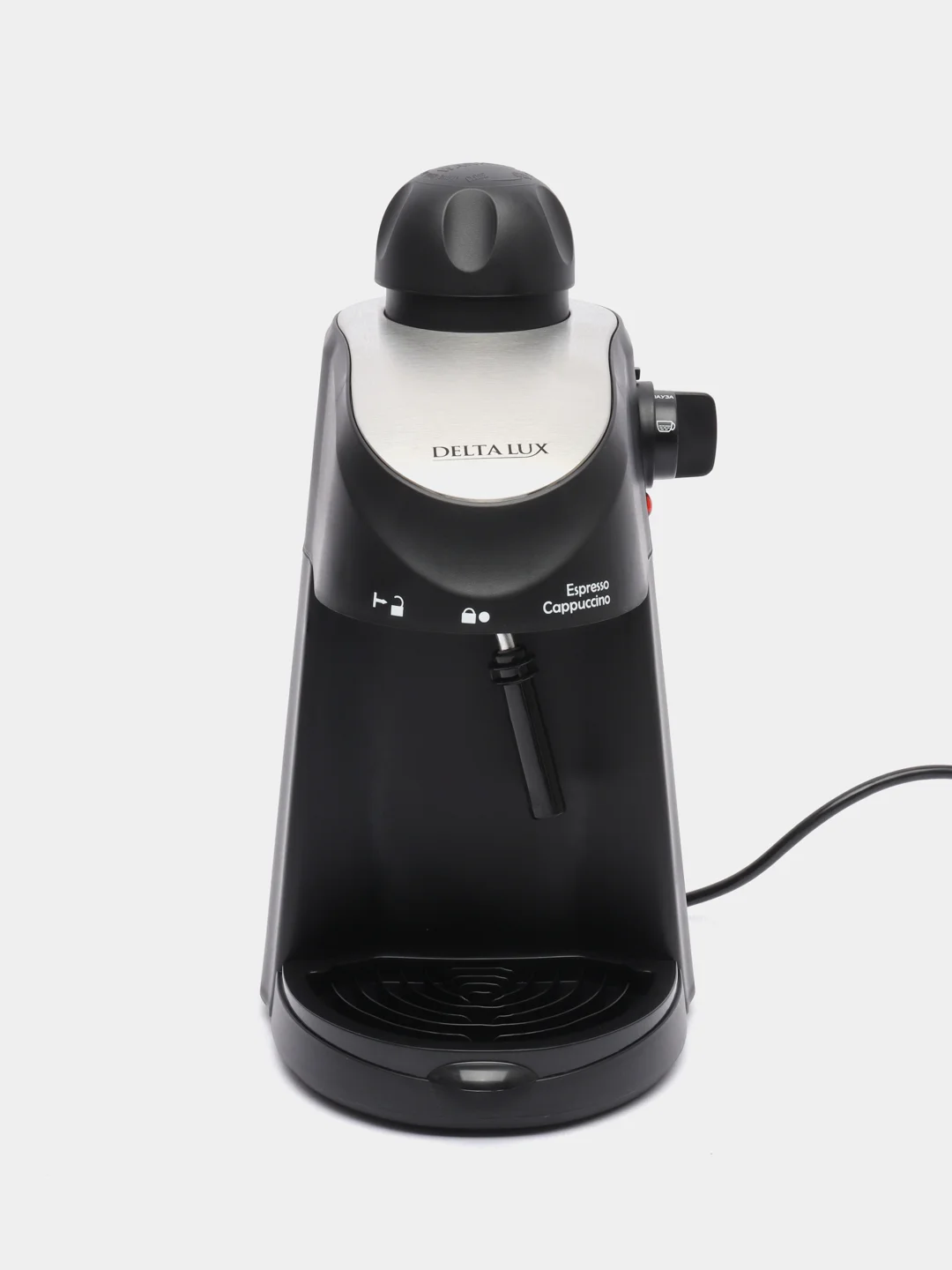 Кофеварка DELTA LUX DL-8150К рожковая черная