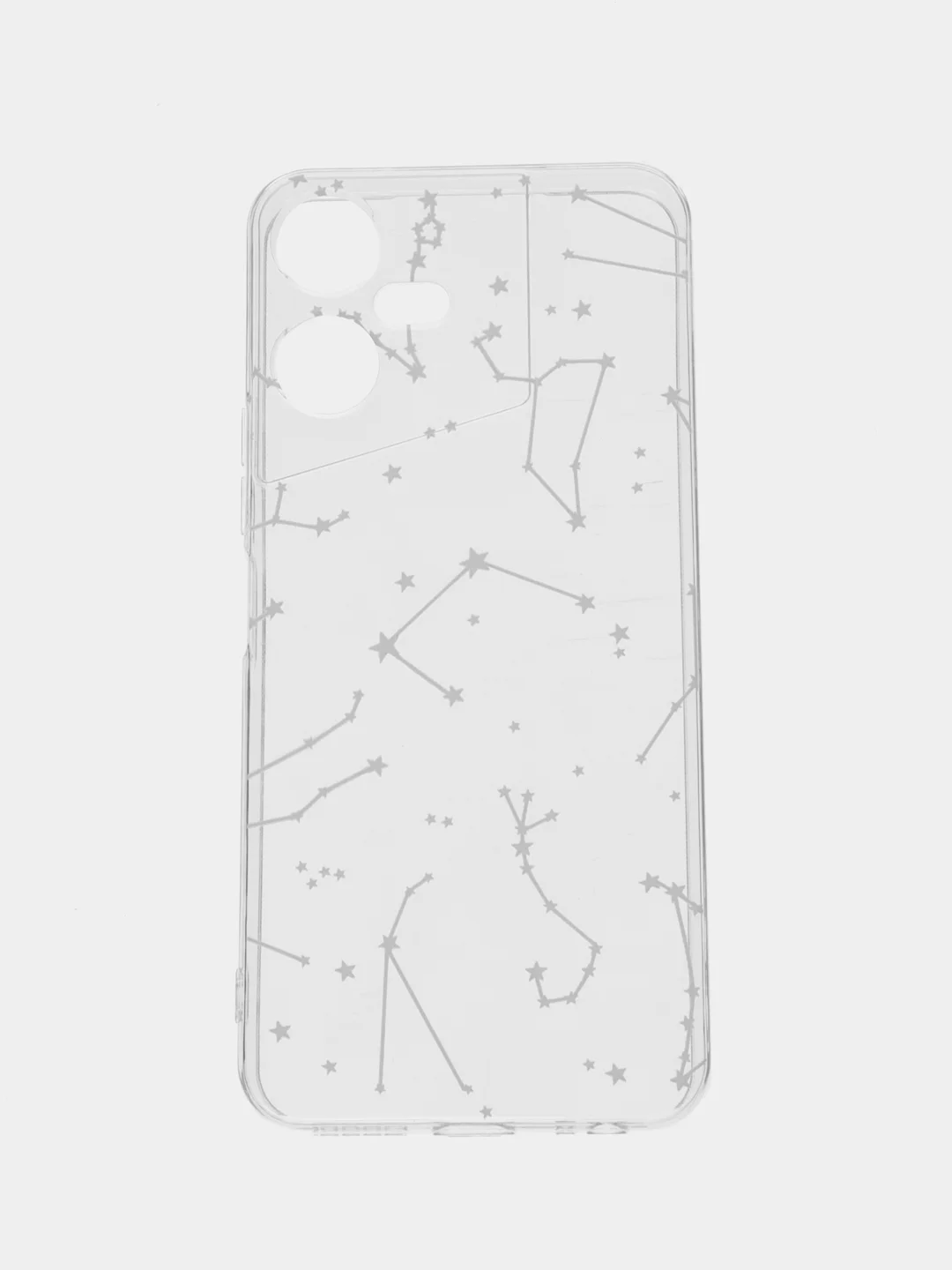 Прозрачный чехол на Tecno Pova Neo 3 (Текно Пова Нео 3), прозрачный, с рисунком, защита камеры