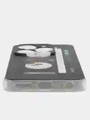 Хром чехол на Infinix Smart 8 Plus / Инфиникс Смарт 8 Плюс прозрачный, с рисунком