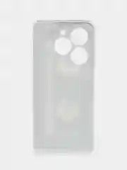 Хром чехол на Infinix Smart 8 Plus / Инфиникс Смарт 8 Плюс прозрачный, с рисунком