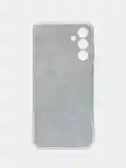Бирюзовый силиконовый чехол на Samsung Galaxy M15 5G / Самсунг М15 5G  прозрачный, с рисунком