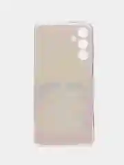 Желтый силиконовый чехол на Samsung Galaxy M15 5G / Самсунг М15 5G  прозрачный, с рисунком