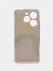Желтый чехол на Infinix Smart 8/8 HD/HOT 40i / Инфиникс Смарт 8/8 HD/Хот 40i прозрачный