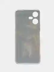 Медный чехол на Tecno Pova Neo 3 (Текно Пова Нео 3), прозрачный, с рисунком, защита камеры