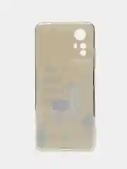 Горчичный чехол прозрачный на Xiaomi Redmi Note 12S (Сяоми Редми Нот 12S), с рисунком, защита камеры