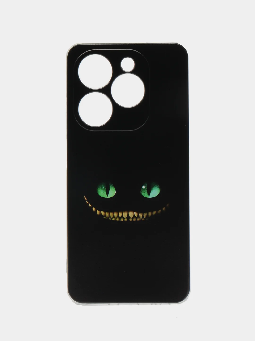 Черный чехол на Infinix Smart 8/8 HD/HOT 40i / Инфиникс Смарт 8/8 HD/Хот 40i прозрачный