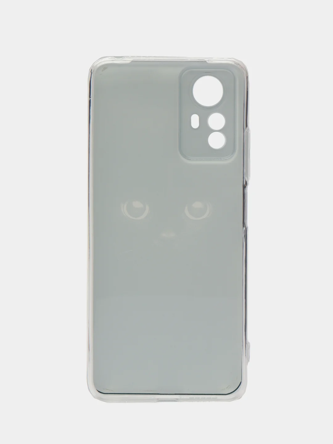 Шоколадный чехол прозрачный на Xiaomi Redmi Note 12S (Сяоми Редми Нот 12S), с рисунком, защита камеры