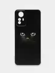 Шоколадный чехол прозрачный на Xiaomi Redmi Note 12S (Сяоми Редми Нот 12S), с рисунком, защита камеры