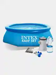 Бассейн надувной с фильтром 244*61см INTEX 28108