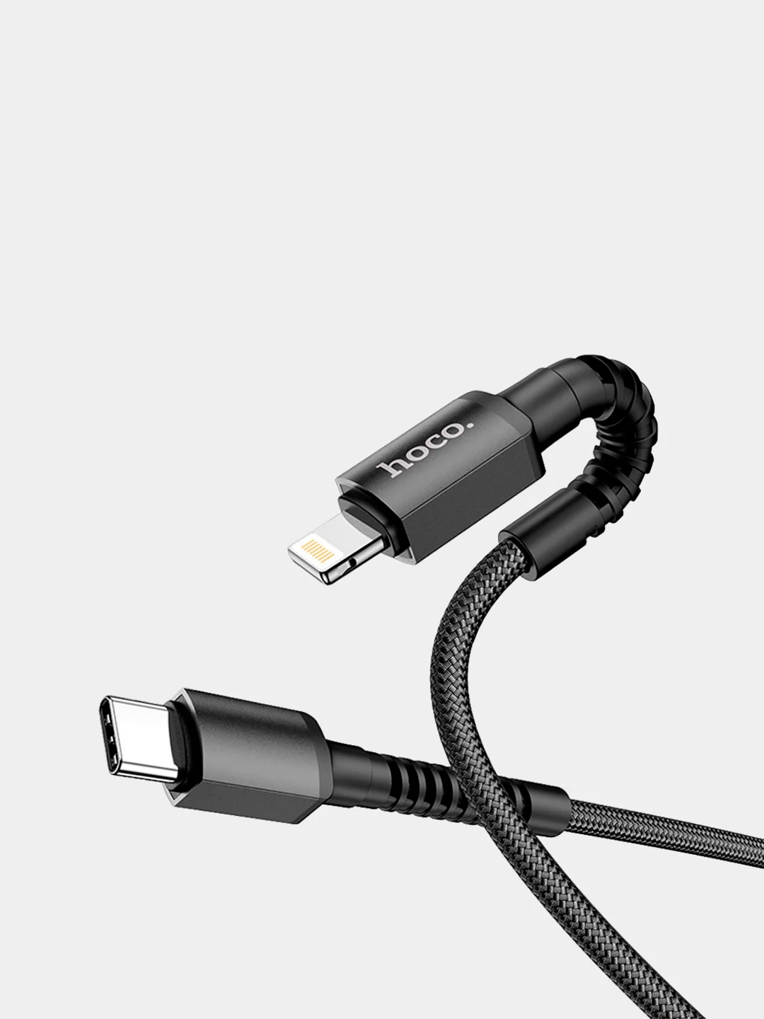 Кабель(провод) зарядки для IPhone HOCO X71 Especial Type-C - Lightning, 1 м, черный