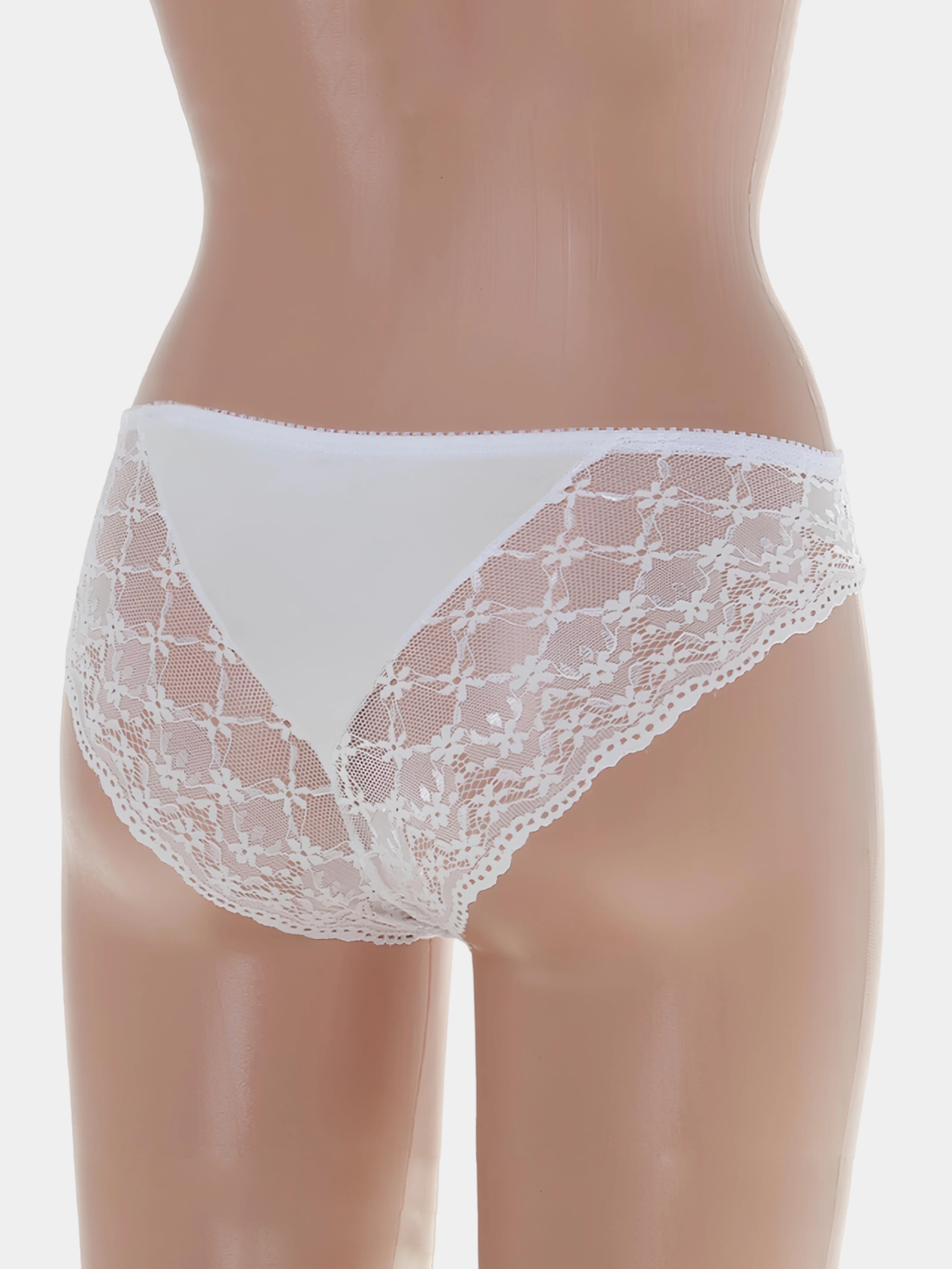 Трусы женские INNAMORE BD33016 Eucalipto белые размер 40 XS
