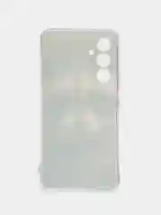 Коричневый силиконовый чехол на Samsung Galaxy A54 5G / Самсунг A54 прозрачный, с рисунком