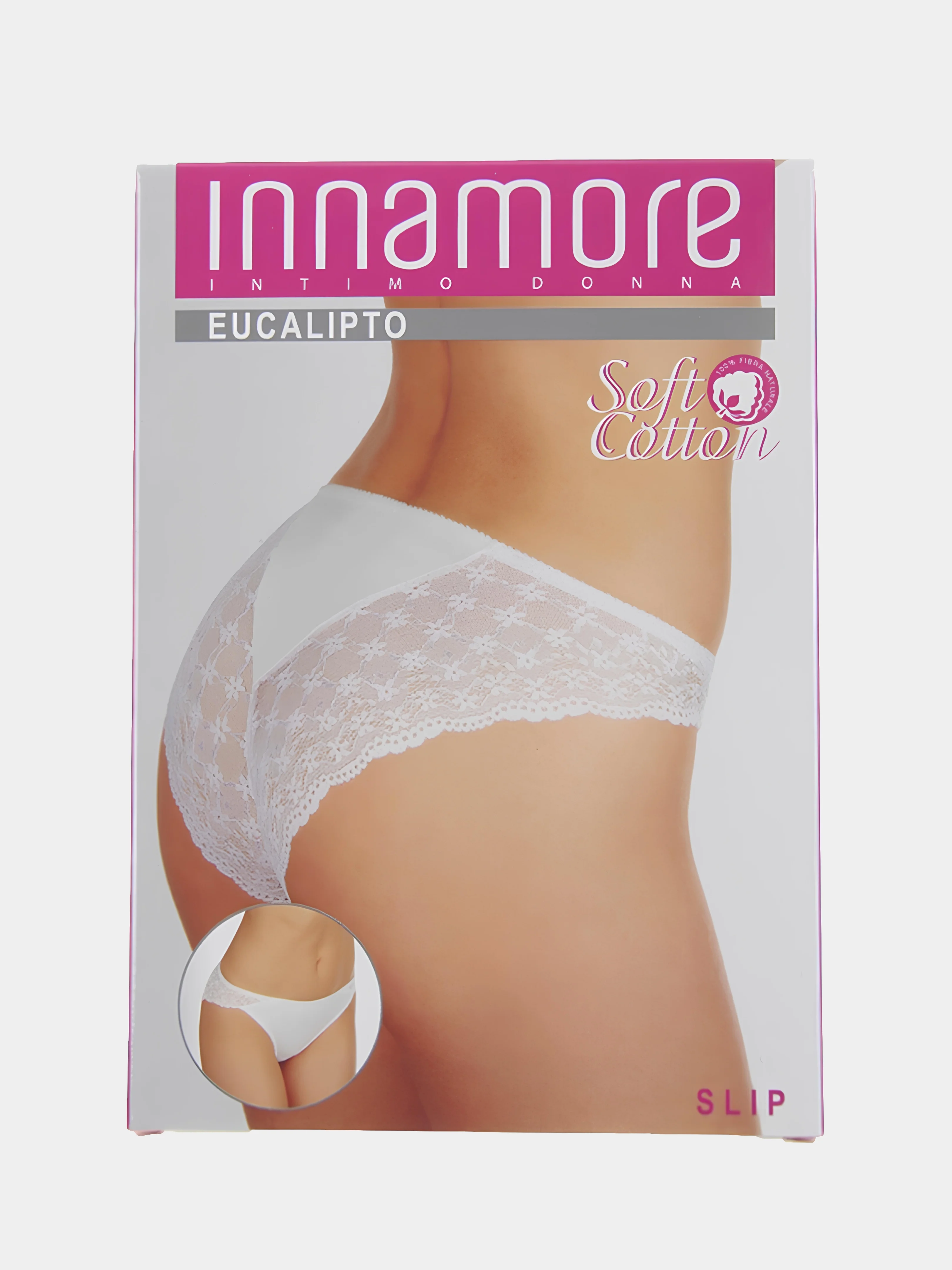 Белый трусы женские INNAMORE BD33016 Eucalipto белые размер 40 XS