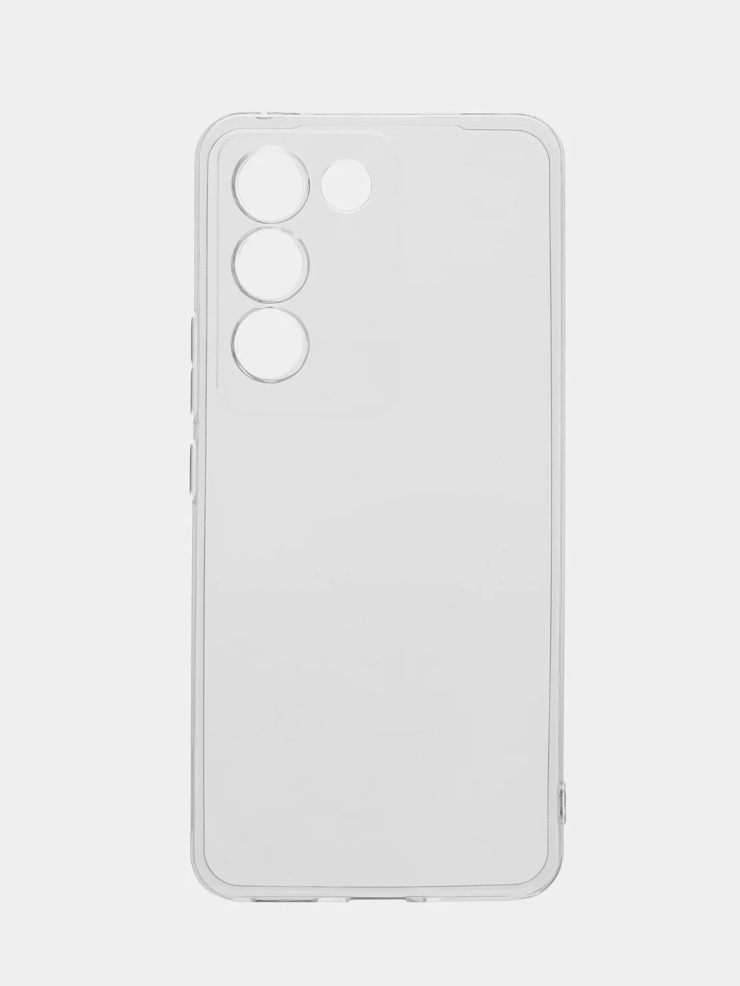 Прозрачный силиконовый чехол на Vivo V30 lite 4G / Виво V30 Лайт 4G прозрачный, с рисунком