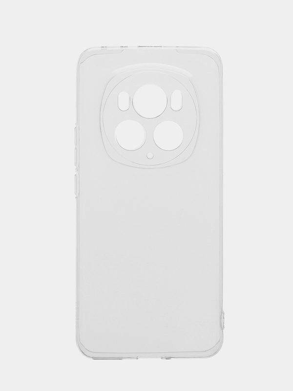 Силиконовый чехол на Honor Magic 6 Pro / Хонор Меджик 6 Про прозрачный, с рисунком