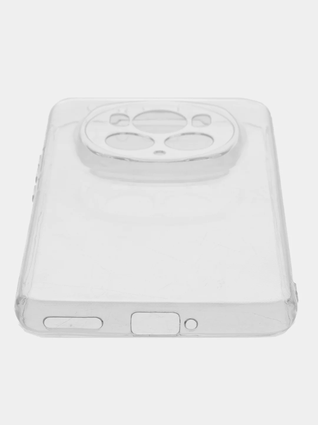 Лавандовый силиконовый чехол на Honor Magic 6 Pro / Хонор Меджик 6 Про прозрачный, с рисунком