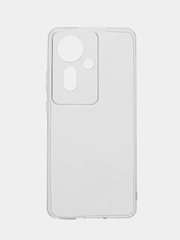 Чехол на Oppo Reno 11F / Оппо Рено 11F прозрачный, с рисунком, с защитой камеры