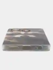 Коричневый чехол на Tecno Spark 10 Pro (Текно Спарк 10 Про), прозрачный, с рисунком, защита камеры