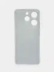 Темно-синий чехол на Tecno Spark 10 Pro (Текно Спарк 10 Про), прозрачный, с рисунком, защита камеры