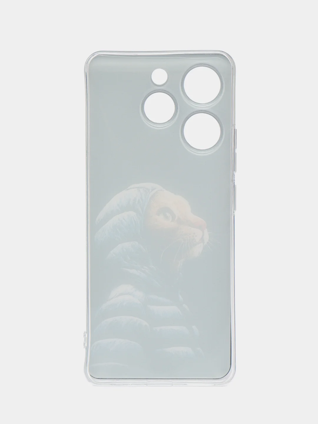 Фуксия чехол на Tecno Spark 10 Pro (Текно Спарк 10 Про), прозрачный, с рисунком, защита камеры