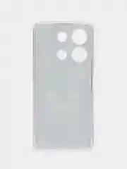 Черный чехол для Infinix Note 30i (Инфиникс Нот 30и), прозрачный, с рисунком, защита камеры