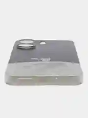 Серебряный силиконовый чехол на Xiaomi Redmi 13C/Poco C65 (Сяоми Редми 13C/Поко С65), с рисунком