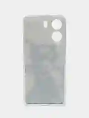 Серый силиконовый чехол на Xiaomi Redmi 13C/Poco C65 (Сяоми Редми 13C/Поко С65), с рисунком
