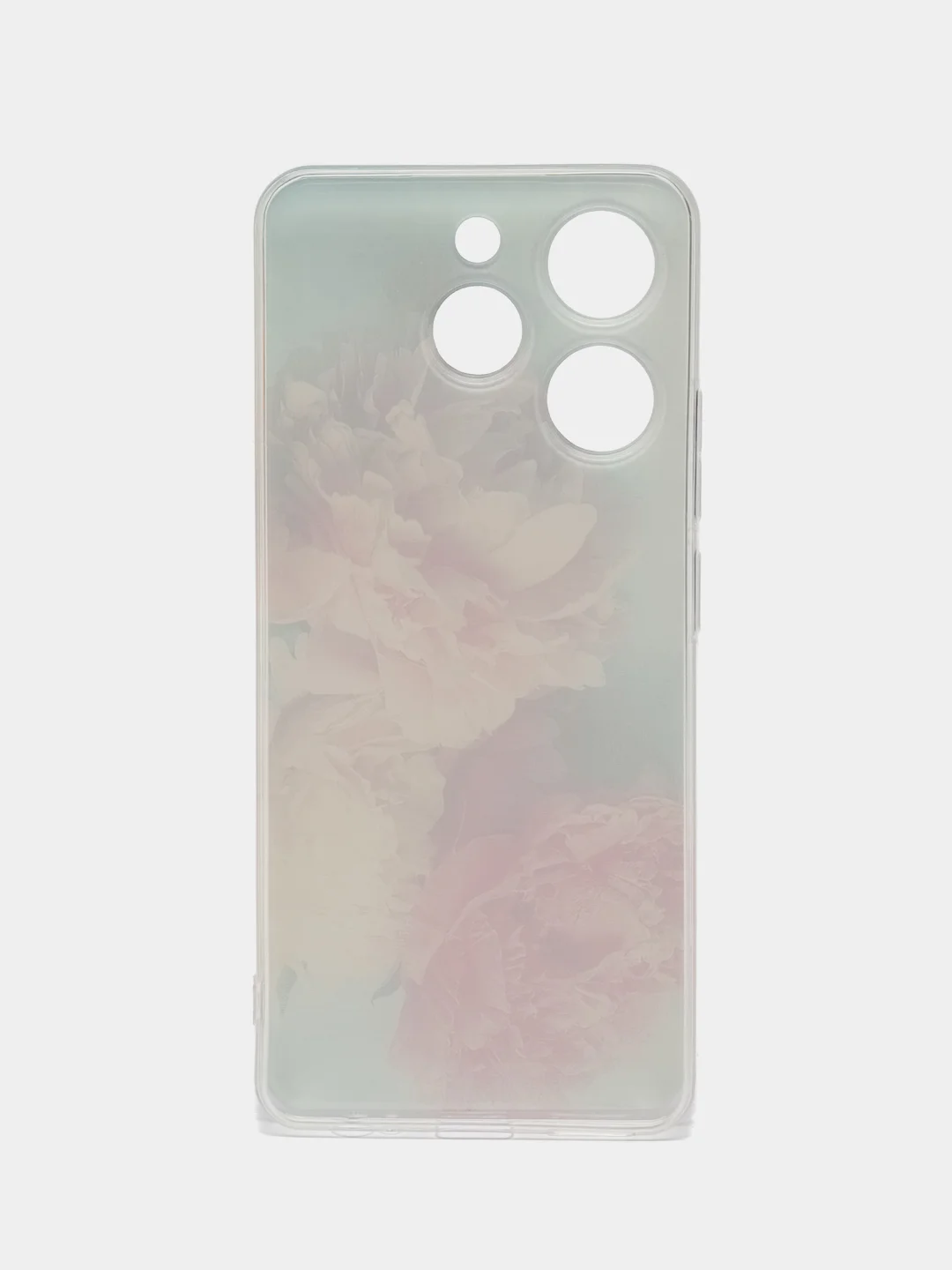 Конфетный чехол на Tecno Spark 10 Pro (Текно Спарк 10 Про), прозрачный, с рисунком, защита камеры