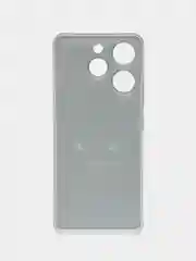 Черный чехол на Tecno Spark 10 Pro (Текно Спарк 10 Про), прозрачный, с рисунком, защита камеры