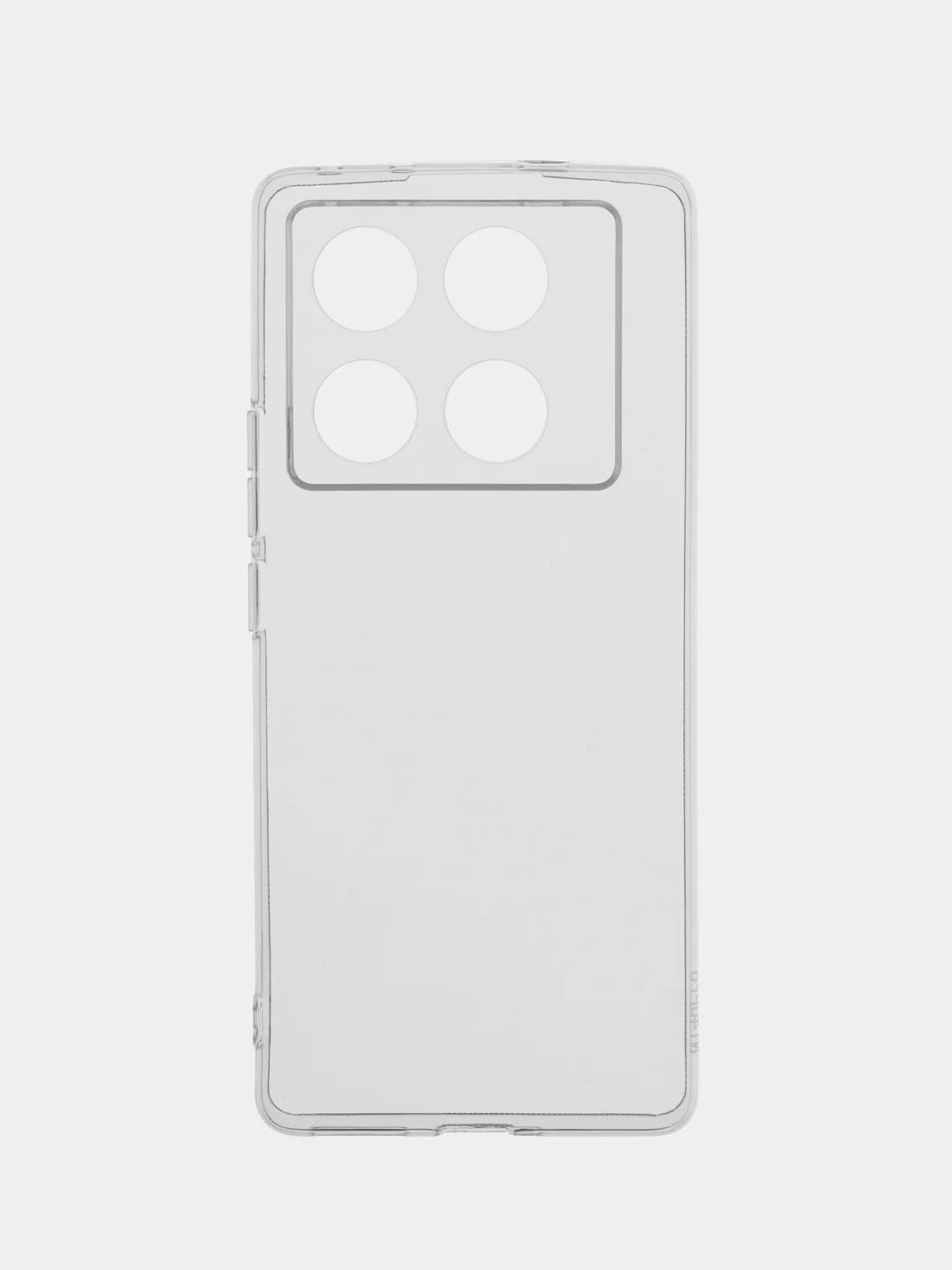 Прозрачный силиконовый чехол на Infinix Note 40 Pro / Инфиникс Нот 40 Про прозрачный, с рисунком