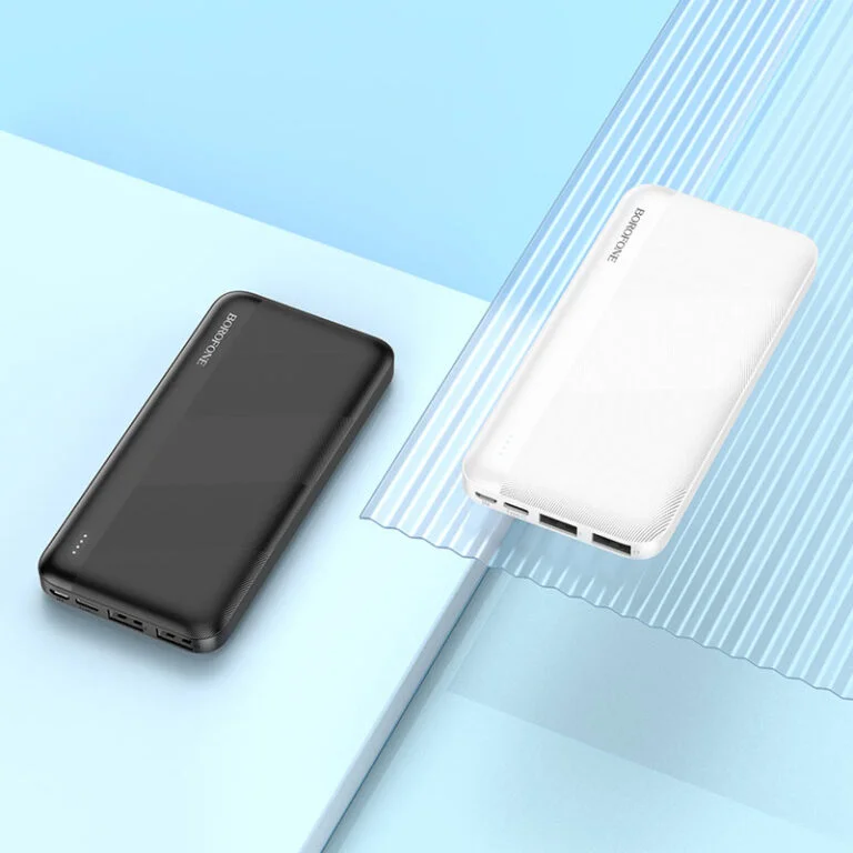 Черный внешний аккумулятор Borofone 10000 мАч Powerbank