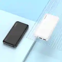 Черный внешний аккумулятор Borofone 10000 мАч Powerbank
