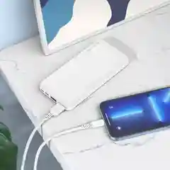 Черный внешний аккумулятор Borofone 10000 мАч Powerbank