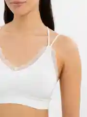 Белый топ женский