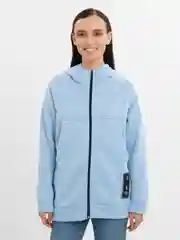 Голубой толстовка