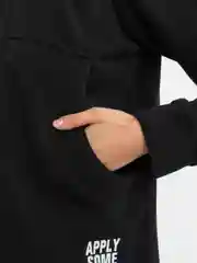 Черный толстовка