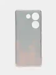 Оранжевый чехол на Tecno Camon 20/20 Pro 4G / Текно Камон 20/20 Про 4G прозрачный, с рисунком