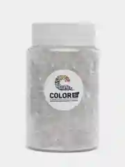 Белый стеклянная крошка цветное битое стекло, 4-8 мм, COLOR SI
