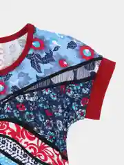 Багровый комплект для девочки: футболка и шорты, Lilians