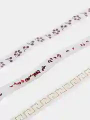 Прозрачные силиконовые лямки для бюстгальтера, комплект 3 пары