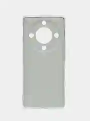 Черный силиконовый чехол на Honor X9A / Хонор X9A прозрачный, с рисунком, защита камеры