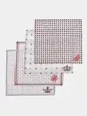 Платок носовой унисекс хлопок 28*28 см (набор из 4-х штук)