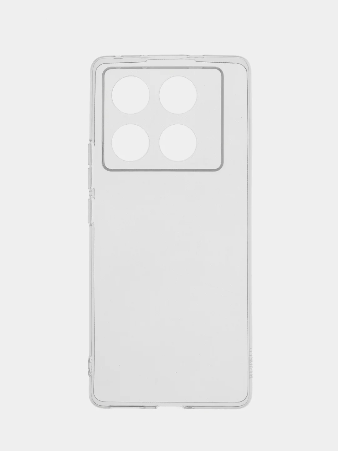 Прозрачный силиконовый чехол на Infinix Note 40 Pro / Инфиникс Нот 40 Про прозрачный, с рисунком