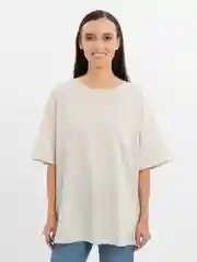 Молочный футболка со стразами