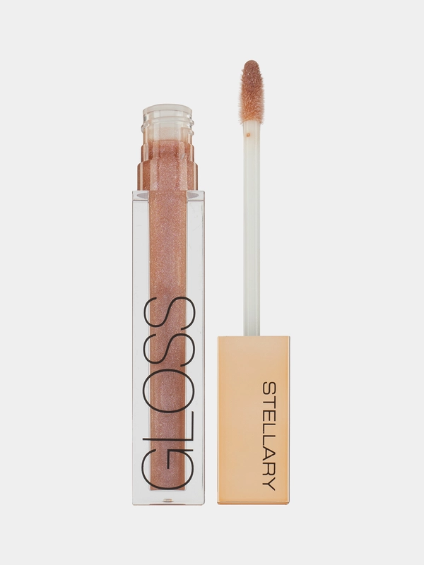 Блеск для губ STELLARY SEXY GLOSS, тон 08, светло-коричневый, 4 мл