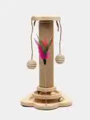 Когтеточка для кошек с игрушкой