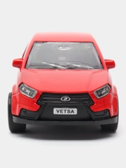 Машинка металлическая, ВАЗ, Lada Vesta, инерционная, 12 см