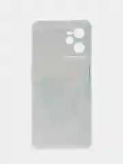 Лазурный силиконовый чехол на Realme C35 / Реалми С35 прозрачный, с рисунком, защита камеры